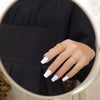 Wholesale Titanium Steel Crown Shaped Ring For Women With Electroplating Treatment