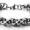 Wholesale Titanium Steel Cuban Chain Necklace With Plain And Simple Design Featuring Doll Cartoon Characters And Geometric Patterns For Unisex And Student Hip Hop Style