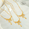 Wholesale 316L Stainless Steel Dropshaped Electroplated Simple Clavicle Necklace For Women