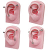 Wholesale Titanium Steel Ear Bridge Ear Bone Nail With Geometric Animal Zodiac Doll Cartoon Characters And Leaf Patterns Electroplated
