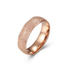 Wholesale Titanium Steel Elegant Geometric Polished Ring For Women