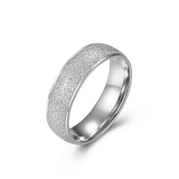 Wholesale Titanium Steel Elegant Geometric Polished Ring For Women