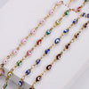 Wholesale Titanium Steel Evil Eye Bracelet With Dripping Oil Design For Women And Unisex