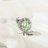 Wholesale Titanium Steel Fashion Butterflyinlaid Zircon Ear Bone Nails For Women