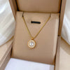 Wholesale Titanium Steel Geometric Cartoon Style Electroplated Cold Necklace For Unisex As Clavicle Chain Accessories