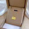Wholesale Titanium Steel Geometric Cartoon Style Electroplated Cold Necklace For Unisex As Clavicle Chain Accessories