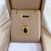 Wholesale Titanium Steel Geometric Cartoon Style Electroplated Cold Necklace For Unisex As Clavicle Chain Accessories