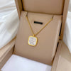 Wholesale Titanium Steel Geometric Cartoon Style Electroplated Cold Necklace For Unisex As Clavicle Chain Accessories