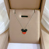 Wholesale Titanium Steel Geometric Cartoon Style Electroplated Women's Necklace