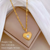 Wholesale Titanium Steel Geometric Clavicle Necklace With Electroplating For Unisex