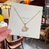 Wholesale Titanium Steel Geometric Cross Chain Light Luxury Women's Concentric Ring Necklace