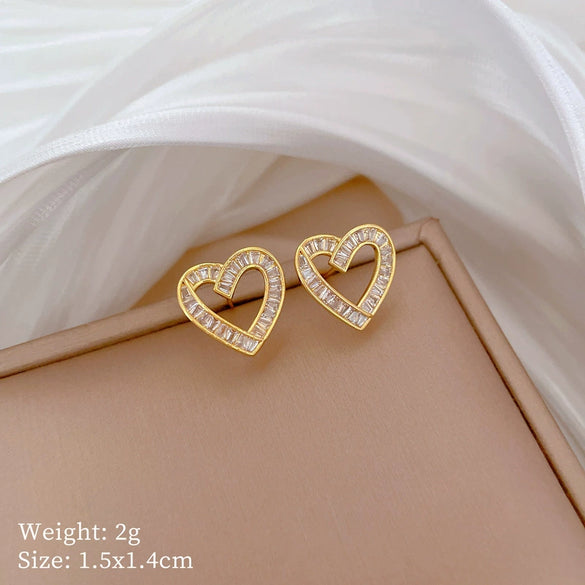 Wholesale Titanium Steel Geometric Electroplated Necklace And Earrings Set For Women