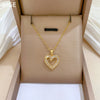 Wholesale Titanium Steel Geometric Electroplated Necklace And Earrings Set For Women