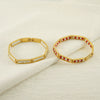 Wholesale 316L Stainless Steel Geometric Electroplated Women's Bracelet Jewelry