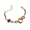 Wholesale Titanium Steel Geometric Fashion Electroplated Unisex Bracelet