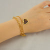 Wholesale Titanium Steel Geometric Fashion Electroplated Unisex Bracelet