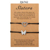 Wholesale Titanium Steel Geometric Handwoven Adjustable Unisex Couple Bracelet