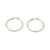 Wholesale Titanium Steel Geometric Hoop Earrings With Electroplating Unisex Highend And Fashionable