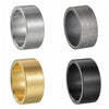 Wholesale Titanium Steel Geometric Matte Old Ring Jewelry With Electroplating