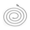 Wholesale Titanium Steel Geometric Necklace Pendant Chain Accessories With Electroplating And Grinding Treatment