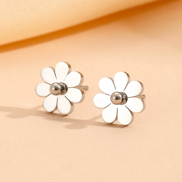 Wholesale Titanium Steel Geometric Pattern Ball Chrysanthemum Pendant Bracelet For Women Light Luxury Retro Style Electroplated Nonfading
