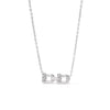 Wholesale Titanium Steel Geometric Pendant Necklace With Electroplating Simple Design For Women
