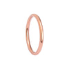 Wholesale Titanium Steel Geometric Polished Fingertip Tail Ring For Couples And Women