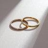 Wholesale Titanium Steel Geometric Polished Fingertip Tail Ring For Couples And Women