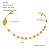 Wholesale Titanium Steel Geometric Religious Bracelet Electroplated For Men And Women