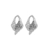 Wholesale Titanium Steel Geometric Retro Fashion Earrings With Electroplating For Women