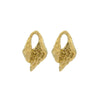 Wholesale Titanium Steel Geometric Retro Fashion Earrings With Electroplating For Women