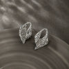 Wholesale Titanium Steel Geometric Retro Fashion Earrings With Electroplating For Women