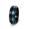 Wholesale Titanium Steel Geometric Rotating Ring Jewelry Stressrelief Hand Accessory Electroplated Unisex