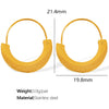 Wholesale 316L Stainless Steel Geometric Round Oil Drop Enamel Earrings For Women With Electroplating