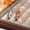 Wholesale Titanium Steel Geometric Star Electroplated Ring Simple Style Unisex