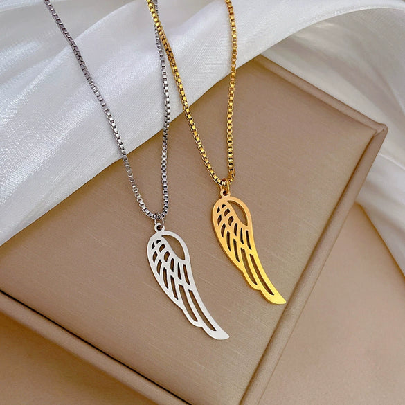 Wholesale Titanium Steel Geometric Style Electroplated Necklace Unisex