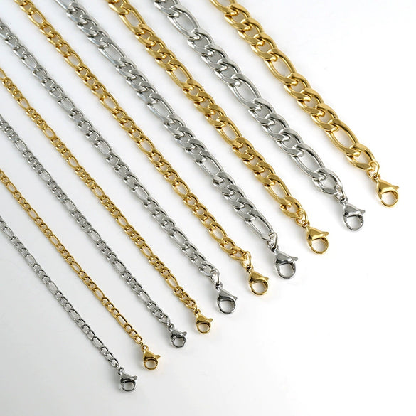 Wholesale 316L Stainless Steel Geometric Style Electroplated Unisex Bracelet