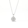 Wholesale Titanium Steel Geometric Sunflower Pendant Necklace With Electroplating O Word Chain For Women Simple Style
