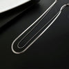 Wholesale Titanium Steel Geometric Women's Double Layer Stacked Clavicle Necklace With Electroplating Design