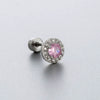 Wholesale Titanium Steel Geometric Zircon Earrings For Women