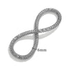 Wholesale Titanium Steel Gold Plated Wire Mesh Cshaped Adjustable Stainless Steel Bracelet For Men And Women