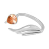 Wholesale 316L Stainless Steel Goldplated Geometric Inlaid Zircon And Shellfish Simple Unisex Ring