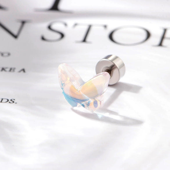 Wholesale Titanium Steel Handmade Animals Zodiac Sweet Style Women's Ear Nail