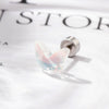 Wholesale Titanium Steel Handmade Animals Zodiac Sweet Style Women's Ear Nail