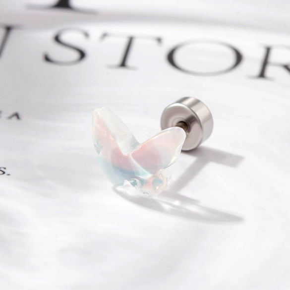 Wholesale Titanium Steel Handmade Animals Zodiac Sweet Style Women's Ear Nail