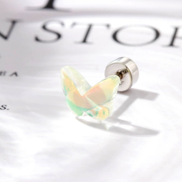Wholesale Titanium Steel Handmade Animals Zodiac Sweet Style Women's Ear Nail