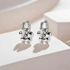 Wholesale Titanium Steel Heart Geometric Earrings For Women With Electroplating Processing