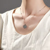 Wholesale Titanium Steel Heart Shape Love Clavicle Chain With Electroplating For Women