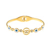 Wholesale Titanium Steel Hip Hop Style Electroplating Bracelet For Female