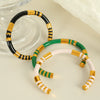 Wholesale 316L Stainless Steel Ins Style Geometric Electroplated Bracelet For Women